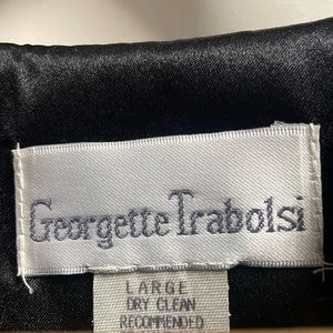 Stunning floor length dark green velvet dress